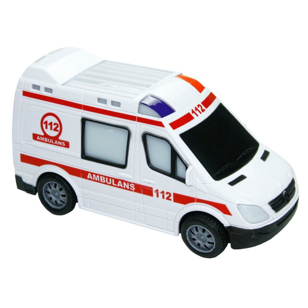 VARDEM OYUNCAK Kutulu Işıklı Ve Sesli Ambulans