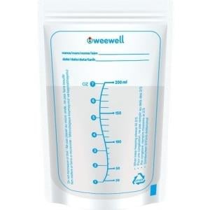 Weewell WMS825 Süt Saklama Poşeti - 25 li