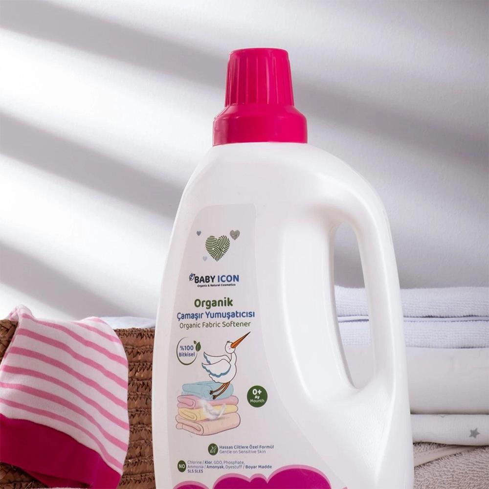 Baby Icon Organik Vegan Çamaşır Yumuşatıcısı 1.5 Lt