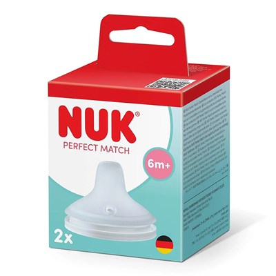 NUK PM Eğitici 2li Alıştırma Bardağı Yedek Uç 