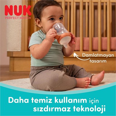 NUK PM Eğitici 2li Alıştırma Bardağı Yedek Uç 