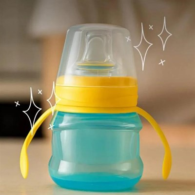 MOOMA Alştırma Bardağı 200 Ml Kindy 6+ ( Kanarya Sarısı )
