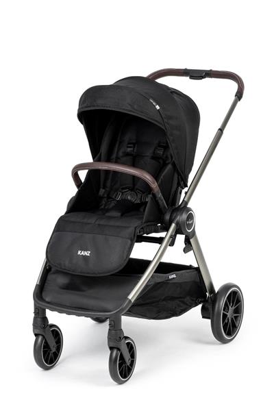 Kanz v-Go2 Travel Sistem Bebek Arabası Siyah