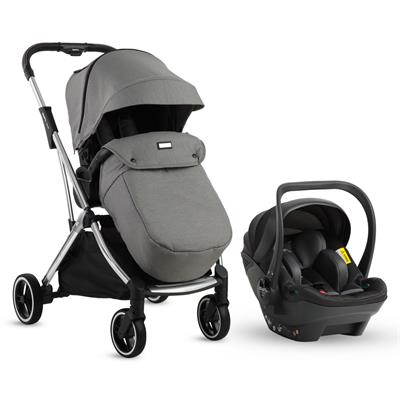 Kraft Kenya I-Sıze Travel Sistem Bebek Arabası( Gri )