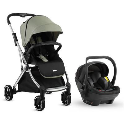 Kraft Kenya I-Sıze Travel Sistem Bebek Arabası( Black - Green )