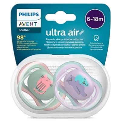 Avent 2 li Ultra Air 6-18 Ay Emzik Kız
