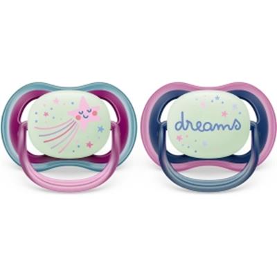 AVENT 2li Ultra Air Gece 6-18 Ay Kız Emzik