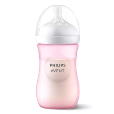 AVENT Doğal Tepkili Biberon PP 1+Ay 260ml - Pembe