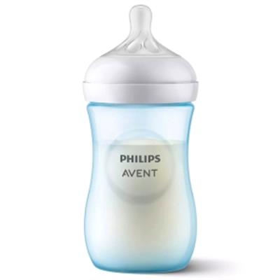 AVENT Doğal Tepkili Biberon PP 1+Ay 260ml - Mavi