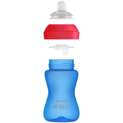 Bardak... Yumuşak Uçlu 300 ml Mavi