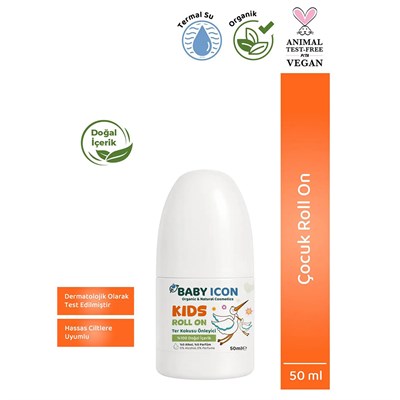 Baby Icon Doğal Roll On Kids