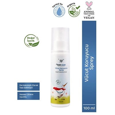 Baby Icon Vücut Koruyucu Sprey 100ml
