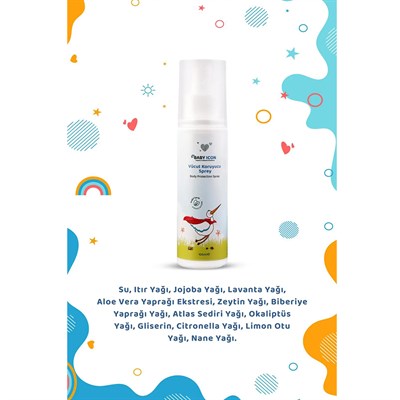 Baby Icon Vücut Koruyucu Sprey 100ml