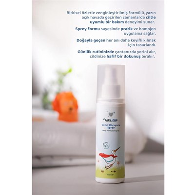 Baby Icon Vücut Koruyucu Sprey 100ml