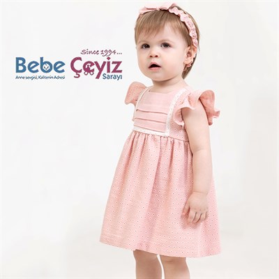 BABY ROSE Kare Desen Elbise  