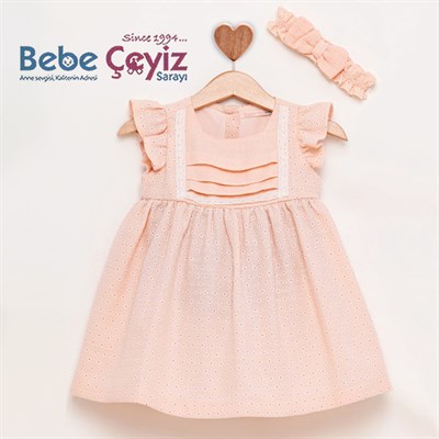 BABY ROSE Kare Desen Elbise  