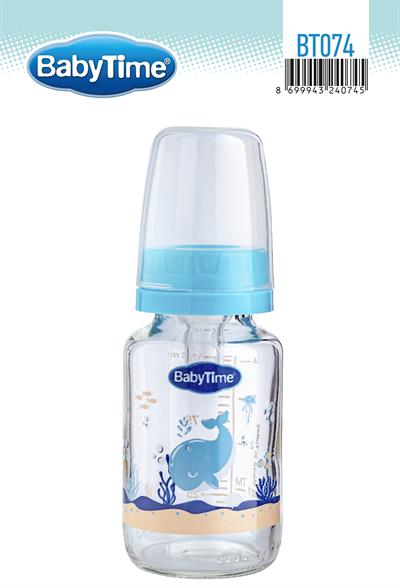 Baby Time Cam Biberon 125ml (0-6Ay)