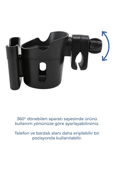 BABYJEM Araba Bardak ve Telefon Tutacağı