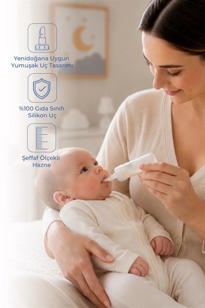 Babyjem Bebek Anne Süt Kaşığı