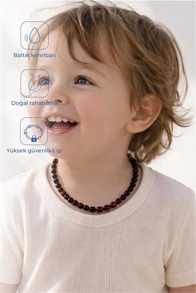 Babyjem Bebek Kolyesi Kehribar Multicolor