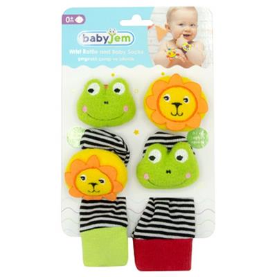 Babyjem Çıgıraklı Çorap ve Bileklik