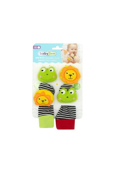 Babyjem Çıgıraklı Çorap ve Bileklik