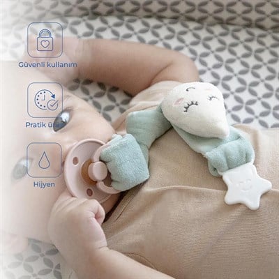Babyjem Damla Desen Emzik Tutacağı