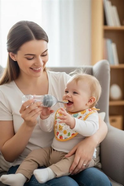BABYJEM Sıkmalı Kaşık ( 4 Ay + )