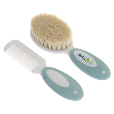 BABYJEM Tarak Fırça Set Doğal Kıl
