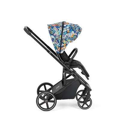 Neo Big ( Özel Büyük Neo ) Multicolor Araba & Capsule i-Size ( Siyah ) Oto Koltuğu