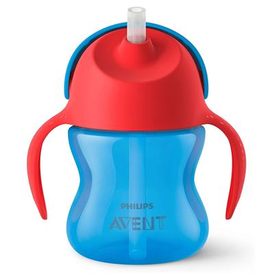 Bardak... Desenli Pipetli Bardak 200 ml Erkek