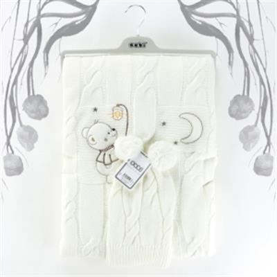 Battaniye... Triko Şapkalı