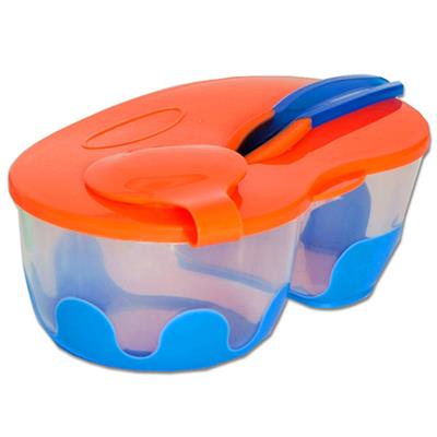 Bebedor 2 Bölmeli Tabak Ve Kaşık Seti (6Ay+)