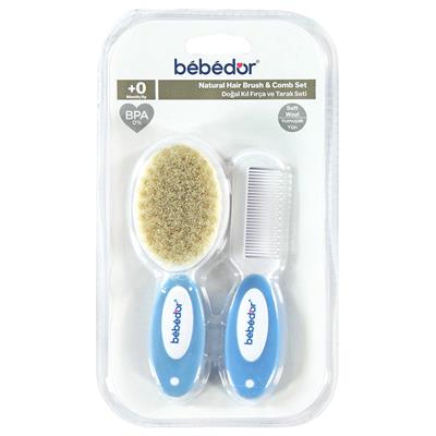 Bebedor Doğal Fırça Ve Tarak Seti (0Ay+)