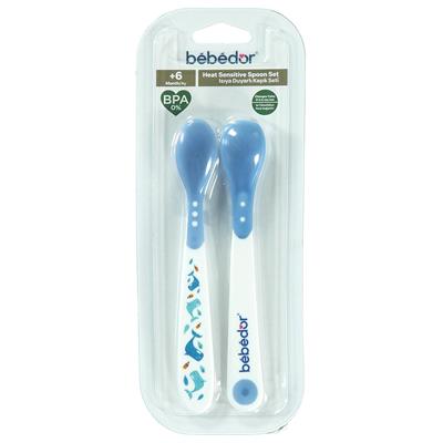 Bebedor Isıya Duyarlı 2 Li Kaşık (6Ay+)