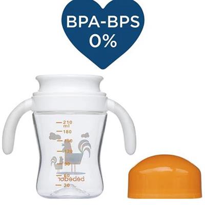 Bebedor Tritan Kulplu 360 Derece Bardak 210ml (0Ay+)