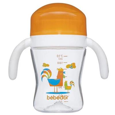 Bebedor Tritan Kulplu 360 Derece Bardak 210ml (0Ay+)