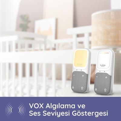 Hubble Sense Glow Gece Işıklı Bebek Telsizi