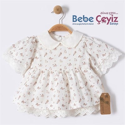 BEBESSİ Beautiful Elbise ( Ekru )