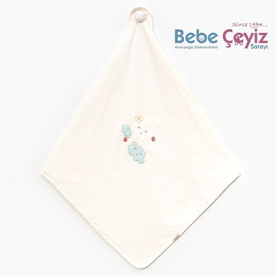 BEBİTOF Aybalam Kapitone Battaniye ( Mint )