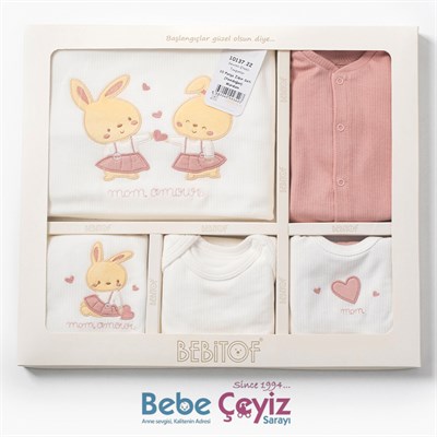 BEBİTOF Etekli Tavşanlı 10lu Hastane Çıkışı ( Yeşil )