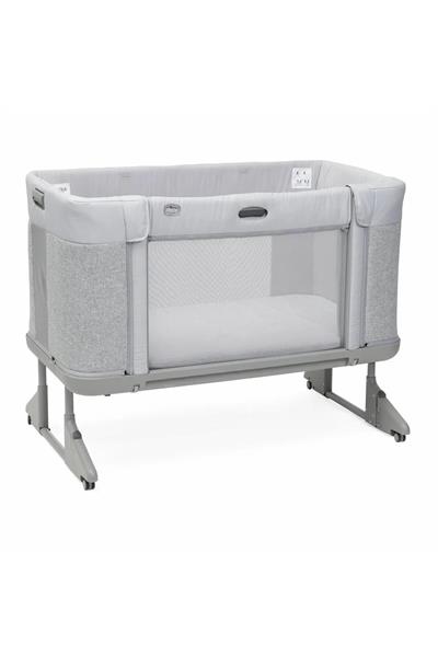 Bellagıo Black Satın +  Polly Magic Dark Grey + Korry Essential Syah + Next2me Forever Cosleeping Cot Ash Grey