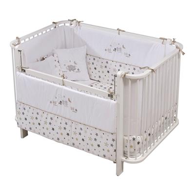 Beşik...Bambino Büyüyen Beşik Beyaz Kuzulu