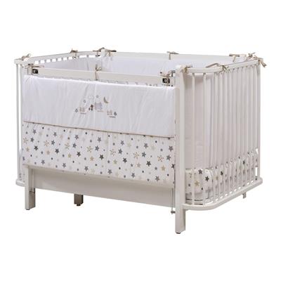 Beşik...Bambino Büyüyen Beşik Beyaz Kuzulu