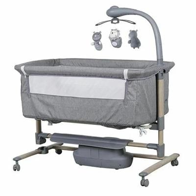 Prego Carmela 4091 Elektrikli Anne Yanı Beşik( Gri )