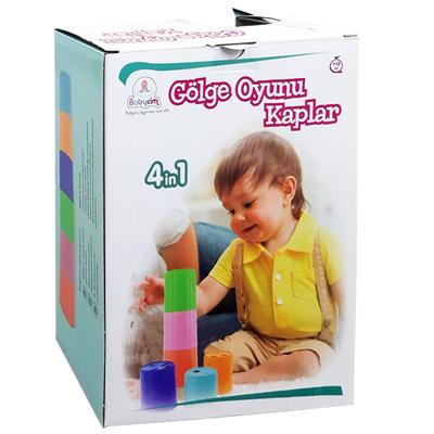 BİRLİK OYUNCAK 4in1 Gölge Oyunu Kaplar 