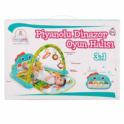 Babycim Piyanolu Dinazor Oyun Halısı 