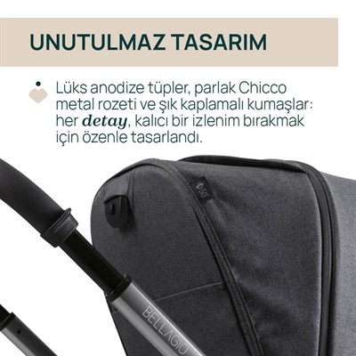 Chicco Bellagio Bebek Arabası(Otomatik Katlanır)  2.0 Fır Tree