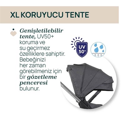 Chicco Bellagio Bebek Arabası(Otomatik Katlanır)  2.0 Fır Tree