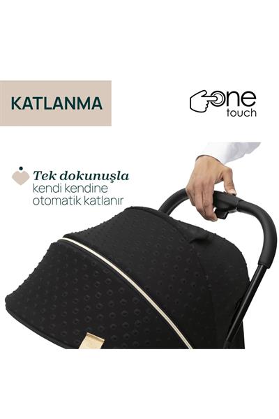 Chicco Goody Xplus Bebek Arabası Black Relux